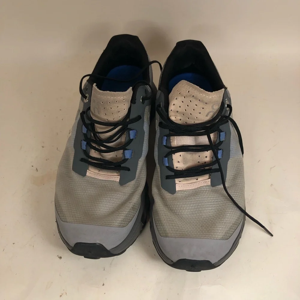 On Cloudvista Women’s Running Shoes Alloy Gray/Black Lace Up Athletic Sz 8.5